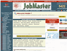 Tablet Screenshot of jobmaster.cz